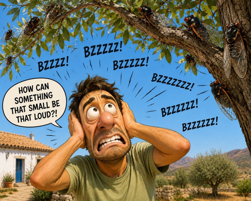 The Mystery of the Spanish Cicadas 1 Cicadas buzzz