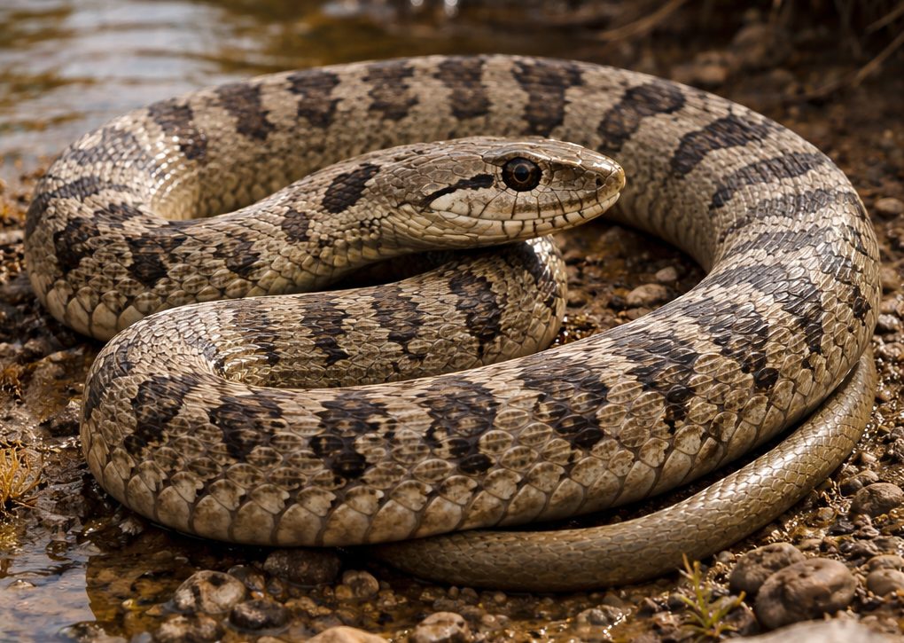 Snakes in Almería 5 Snakes viperine