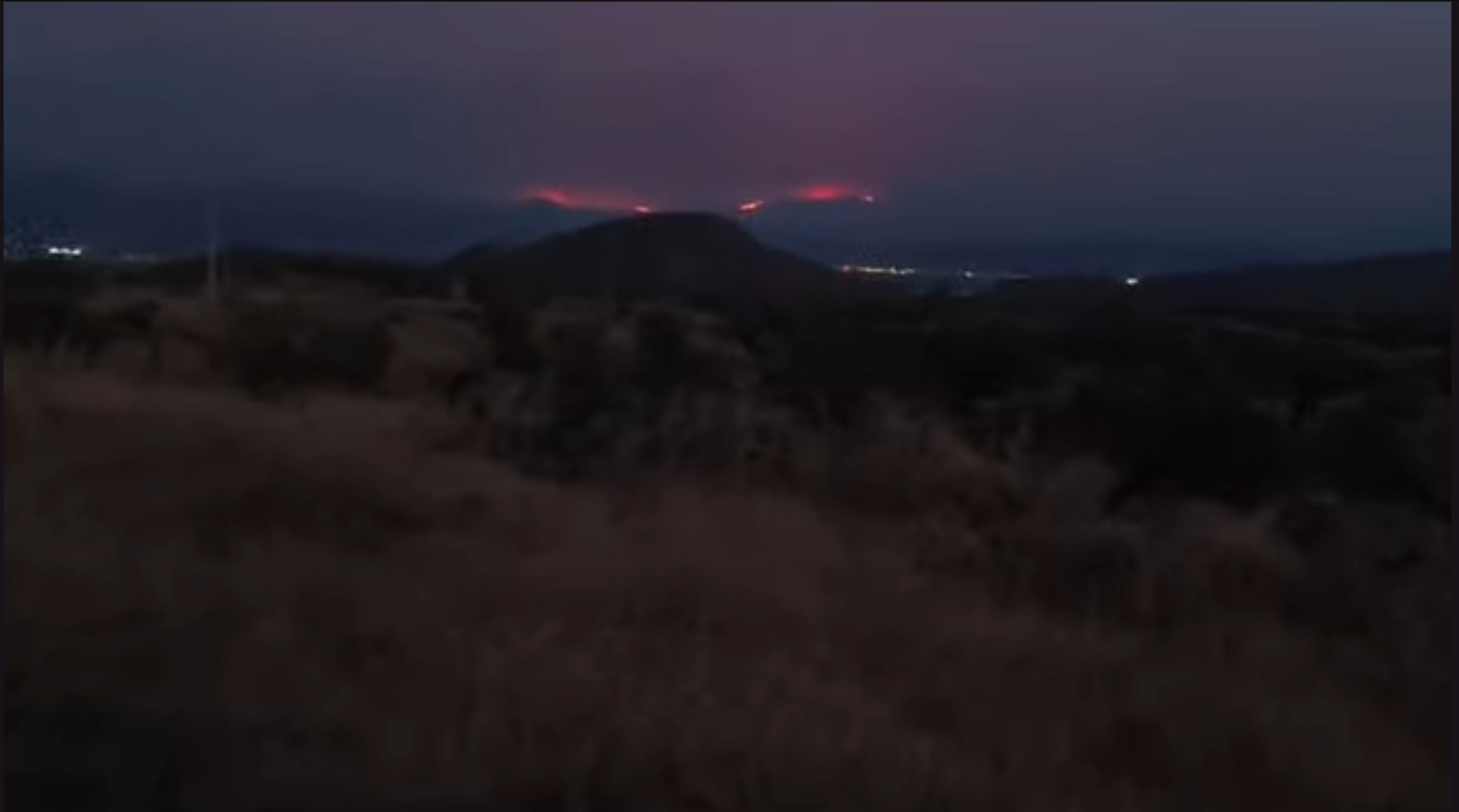 Wildfire at Los Gallardos